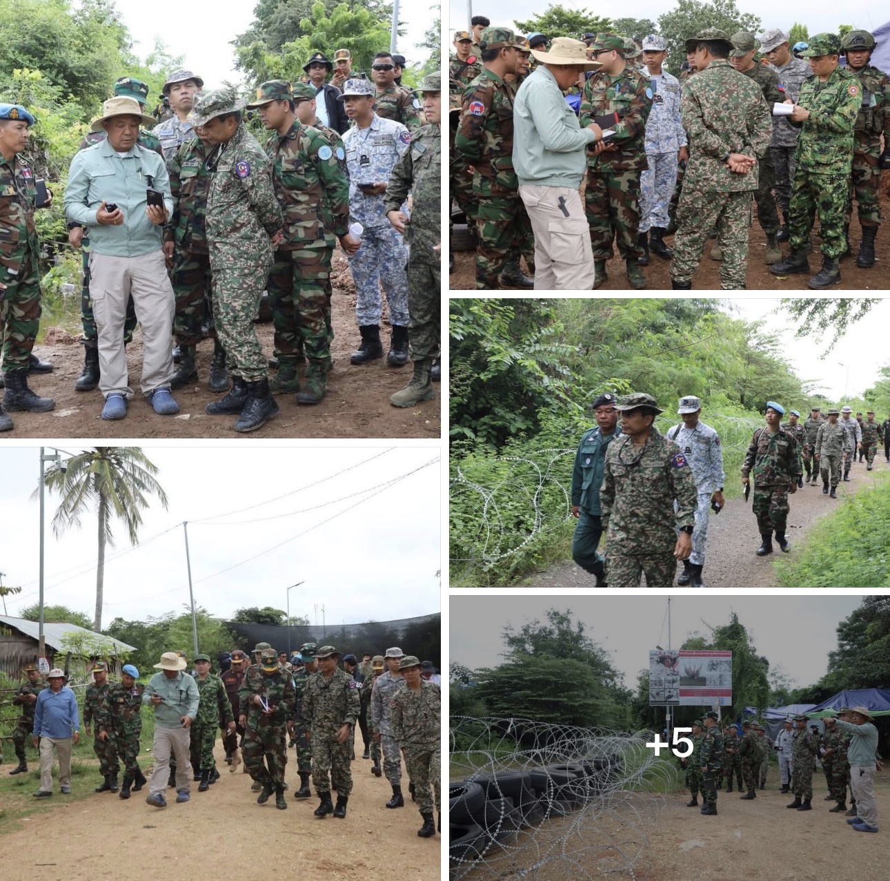 ក្រុមអ្នកសង្កេតការណ៍អន្តរកាល បន្តចុះសង្កេតការណ៍នៅភូមិព្រៃចាន់ ឃុំអូរបីជាន់ ក្រោយទទួលបានព័ត៌មានថាកងកម្លាំងថៃប្រើប្រាស់គ្រឿងចក្រឈូសឆាយ វាយកម្ទេចផ្ទះរបស់ពលរដ្ឋកម្ពុជា